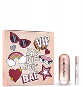 Zestawy kosmetyków damskich - Carolina Herrera 212 Vip Rose zestaw Edp 80ml+10ml - miniaturka - grafika 1