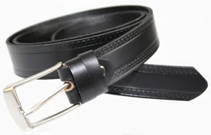 Arucce (PL) Pasek Skórzany Męski ARUCCE (PL) CZARNY "TRÓJKĄTY" 30 mm Skóra Naturalna DW EXTRA - Paski Arucce (PL) Pasek Skórzany Męski ARUCCE (PL) CZARNY "TRÓJKĄTY" 30 mm Skóra Naturalna DW EXTRA - Paski - miniaturka - grafika 1