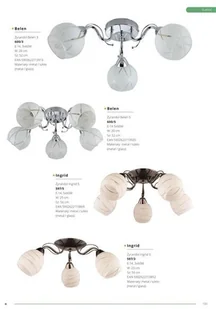 Lampex Żyrandol Belen 600/3 - Lampy sufitowe - miniaturka - grafika 4
