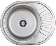 Zlewozmywaki - STEINER Zlewozmywak Jim 216 Steinsteel HD216SAT5745 Satyna - miniaturka - grafika 1