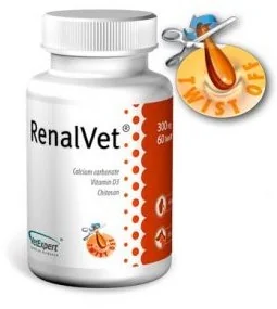 VetExpert RenalVet 60kaps - Suplementy i witaminy dla psów - miniaturka - grafika 2