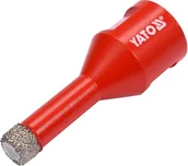 Wiertła - Yato DIAMENTOWE WIERTŁO DO GRESU 10MM DO WIERCENIA NA SUCHO SZLIFIERKĄ KĄTOWĄ YT-60443 - miniaturka - grafika 1