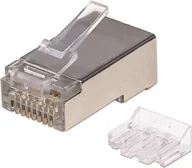 Wtyczki i adaptery - Intellinet Intellinet Wtyk modularny RJ45 8P8C Cat6A STP na drut i linkę słoik 70 szt 790505 - miniaturka - grafika 1