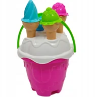 Zabawki do piasku - Lody Zestaw Do Piasku Piaskownicy Wiaderko Zabawki - miniaturka - grafika 1