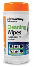 ColorWay Chusteczki czyszczące do ekranów 100 sztuk CW-1071 - Środki i akcesoria czyszczące do komputerów - miniaturka - grafika 2