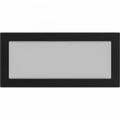 Akcesoria kominkowe - Kratki.pl Kratka czarna 17x37 37C - miniaturka - grafika 1