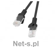 Lanberg PATCHCORD KAT.5E 15M CZARNY LANBERG - Kable komputerowe i do monitorów - miniaturka - grafika 4