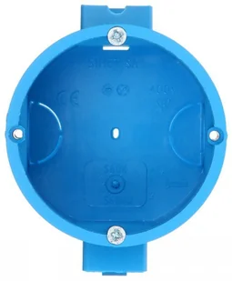 Simet Puszka instalacyjna podtynkowa szeregowa pytka z wkrtami S60Kw - Puszki elektryczne i akcesoria - miniaturka - grafika 4