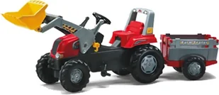 Rolly Toys Traktor JUNIOR z łyżką i przyczepą 811397 - Jeździki dla dzieci - miniaturka - grafika 8