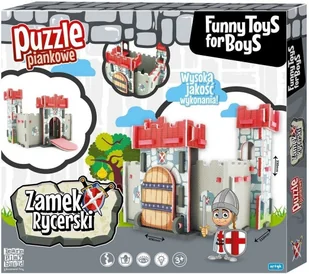 Artyk PUZZLE PIANKOWE 3D Zamek rycerski - klocki piankowe AT112423 - Puzzle - miniaturka - grafika 3