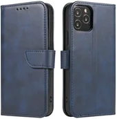 Etui i futerały do telefonów - Hurtel Case elegancki futerał etui Book pokrowiec z klapką i funkcją podstawki Xiaomi Poco X4 NFC 5G niebieski - miniaturka - grafika 1
