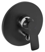 Baterie wannowe i prysznicowe - Kludi Balance wannowa podtynkowa czarny mat 526508775 - miniaturka - grafika 1