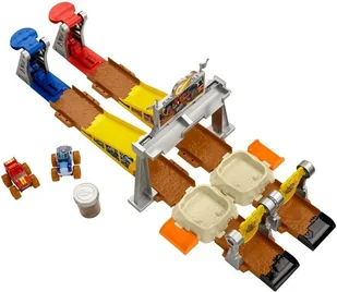 Fisher Price Blaze zestaw Wyścig w błocie GVG53 - Tory, garaże, parkingi - miniaturka - grafika 10