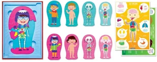 Clementoni CIAŁO LUDZKIE DLA NAJMŁODSZYCH 4+ - Gry planszowe - miniaturka - grafika 4