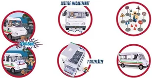 Simba Strażak Sam Autobus Trevora z figurką 109251073038 725337 - Samochody i pojazdy dla dzieci - miniaturka - grafika 7