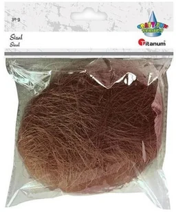 Sisal Grass 30g brązowy - Zabawki kreatywne - miniaturka - grafika 2