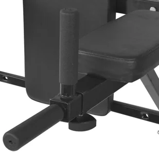 vidaXL Poręcze do ściany, czarne vidaXL - Poręcze i drążki do podciągania - miniaturka - grafika 4