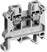 Kostki, złączki, wtyczki - Simet Złączka szynowa 2-przewodowa 4 szary 11321312 - miniaturka - grafika 1