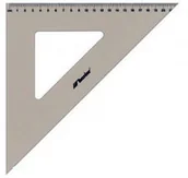 Linijki, ekierki - Leniar Ekierka Professional 45/50cm plexi 10011 - miniaturka - grafika 1