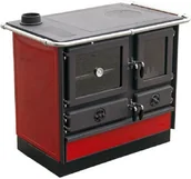 Kuchnie węglowe - MBS Magnum kuchnia żeliwna z piekarnikiem, czerwona Magnum czerwona - miniaturka - grafika 1