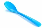 Łyżeczki - Kimmel 21-000-3308-1 łyżeczka do jajek/łyżeczka dla dzieci duża (6 sztuk) tworzywo sztuczne jasnoniebieska - miniaturka - grafika 1