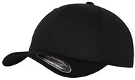 Czapki i chusty sportowe męskie - Flexfit FlexFit Wooly Combed czapka baseballowa, 6 panelów, uniseks, dla dorosłych i dzieci, czarny, młodzież (6277-00220-0063_white_OSFY) - miniaturka - grafika 1