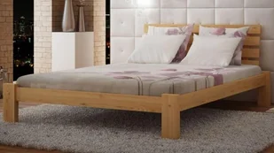 Magnat Meble Łóżko sosnowe Klara 140x200 SOSNA - Łóżka Magnat Meble Łóżko sosnowe Klara 140x200 SOSNA - Łóżka - miniaturka - grafika 1