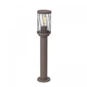 Lampy ogrodowe - Rabalux BUDAPEST Brązowa wys. 50cm. E27 IP44 Lampa ogrodowa stojąca 8889 - miniaturka - grafika 1
