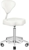 Krzesła i taborety kosmetyczne - ACTIVESHOP TABORET KOSMETYCZNY AZZURRO 156F BUMP-UP BIAŁY - miniaturka - grafika 1