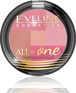 EVELINE All In One, róż-mozaika na policzki 02, 6,5 g - Róże do policzków - miniaturka - grafika 2