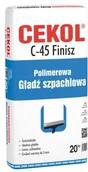 Gipsy i gładzie gipsowe - Cekol Gładź szpachlowa Finisz C-45 20 kg - miniaturka - grafika 1