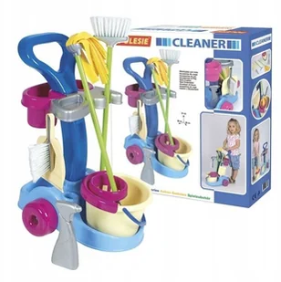 Wader QT Zestaw Sprzątający wózek - Zabawki AGD - miniaturka - grafika 4