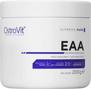 OstroVit Supreme Pure EAA 200 g - Aminokwasy OstroVit Supreme Pure EAA 200 g - Aminokwasy - miniaturka - grafika 1