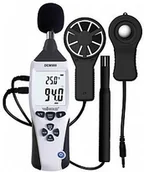 Inne urządzenia pomiarowe - Velleman Velleman WIELOFUNKCYJNY MIERNIK WARUNKÓW ŚRODOWISKOWYCH DEM900 - miniaturka - grafika 1