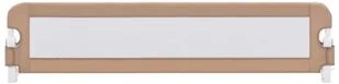 vidaXL Barierka do łóżeczka dziecięcego, taupe, 180x42 cm, poliester vidaXL - Zabezpieczenia dla dzieci vidaXL Barierka do łóżeczka dziecięcego, taupe, 180x42 cm, poliester vidaXL - Zabezpieczenia dla dzieci - miniaturka - grafika 3