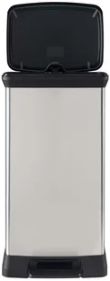 Curver Kosz na śmieci Deco z pedałem, 50 L, srebrny, 02162-582-25 Keter - Kosze na śmieci - miniaturka - grafika 7