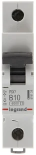 Legrand WYŁĄCZNIK NADPRĄDOWY LE-419134 JEDNOFAZOWY 10 A TYP B LE-419134 - Bezpieczniki elektryczne - miniaturka - grafika 2