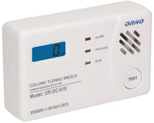 ORNO Czujnik Tlenku Węgla Na Baterie Or-Dc-619 ORNO - Gaśnice - miniaturka - grafika 4