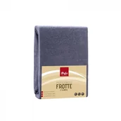 Prześcieradła - Fl1 PRZEŚCIERADŁO FROTTE Z GUMKĄ 160X200CM GRAFIT 80A-PRZ-F160GRA - miniaturka - grafika 1