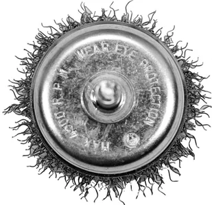 YATO SZCZOTKA CZOŁOWA Z TRZPIENIEM 50MM INOX NA WIERTARKĘ YT-47497 - Frezy - miniaturka - grafika 2