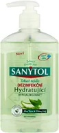 Balsamy i kremy do ciała - SANYTOL SANYTOL Mydło dezynfekujące nawilżające 250 ml aloes i zielona herbata - miniaturka - grafika 1