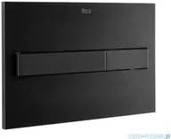 Spłuczki - Roca Duplo One PL7 przycisk spłukujący podwójny czarny mat A890188206 - miniaturka - grafika 1