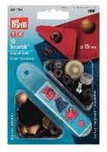 Pozostałe akcesoria dla plastyków - Prym Zatrzask bez szycia Anorak mosiądz 15 MM PRYM_390299 - miniaturka - grafika 1