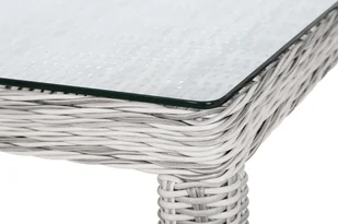 HOME & GARDEN Meble ogrodowe technorattanowe Bristol 230 cm Light Grey / Grey 8+1 766805 - Meble ogrodowe - miniaturka - grafika 4