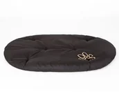 Legowiska dla psów - Hobbydog Poduszka dla zwierząt owalna R8 czarna o wymiarach 83 cm x 60 cm R8 PODCZA5 - miniaturka - grafika 1