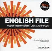 Książki do nauki języka angielskiego - Oxford English File 3E Upper-Intermediate Class Audio 5CD - Oxford University Press - miniaturka - grafika 1