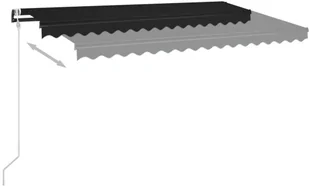 VidaXL Lumarko Automatycznie zwijana markiza, LED i czujnik wiatru, 400x350 cm! 3069194 VidaXL - Markizy - miniaturka - grafika 27