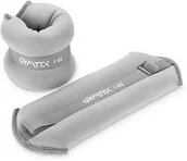 Obciążenia - Gymtek Obciążenia na ręce i nogi 2x1kg Gymtek G-66453 - miniaturka - grafika 1