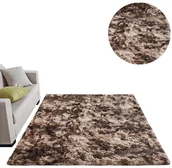 Dywany - Dywan Ombre Shaggy Strado 60x120 OmbreCoffee (Brązowy) - miniaturka - grafika 1
