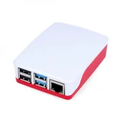 Pozostałe akcesoria sieciowe - Raspberry Obudowa do Raspberry Pi 4B czerwono-biała RPI-14654 - miniaturka - grafika 1